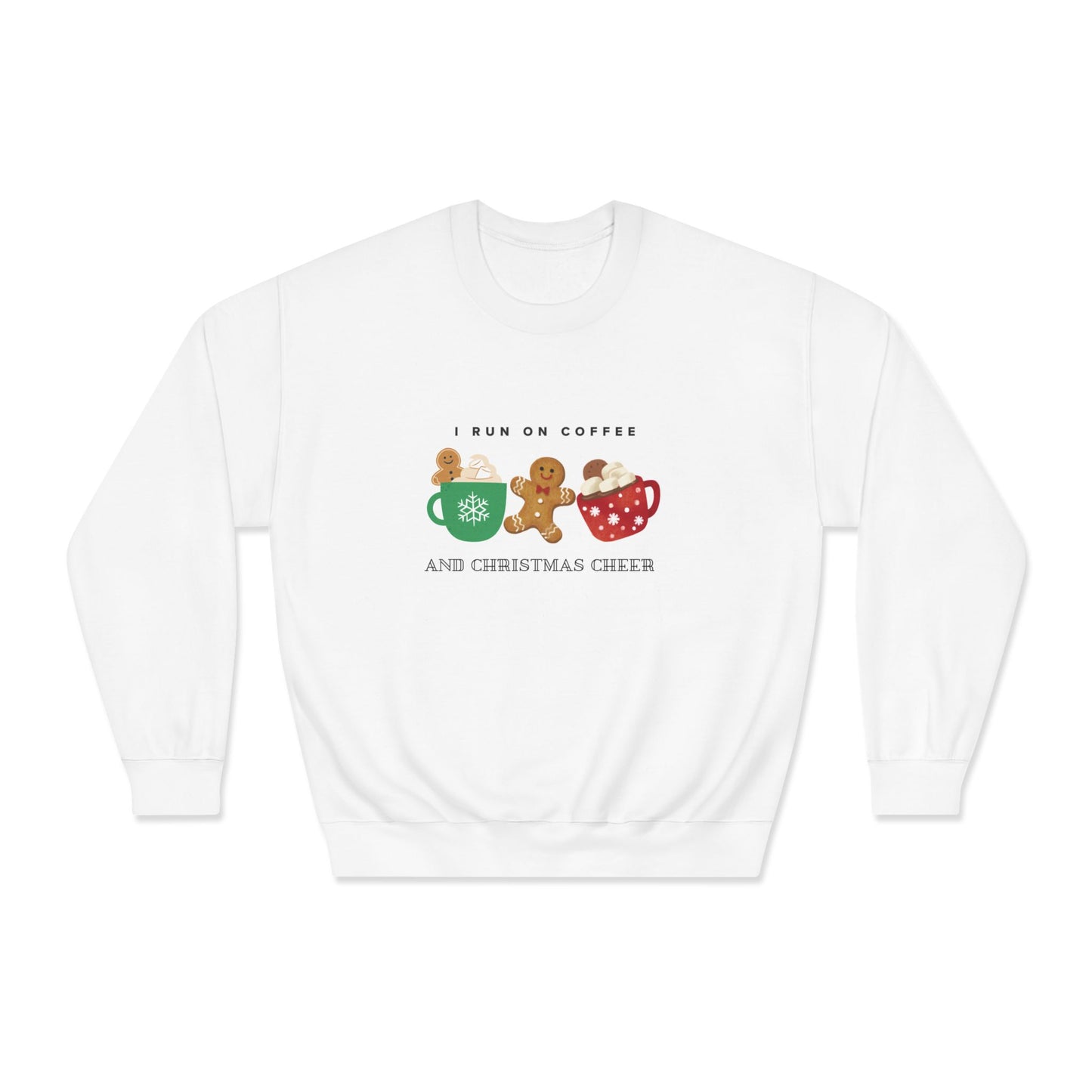 Holiday Cheer Sweatshirt - Coffee and Christmas Cheer