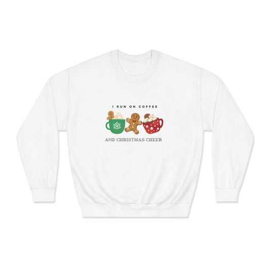 Holiday Cheer Sweatshirt - Coffee and Christmas Cheer
