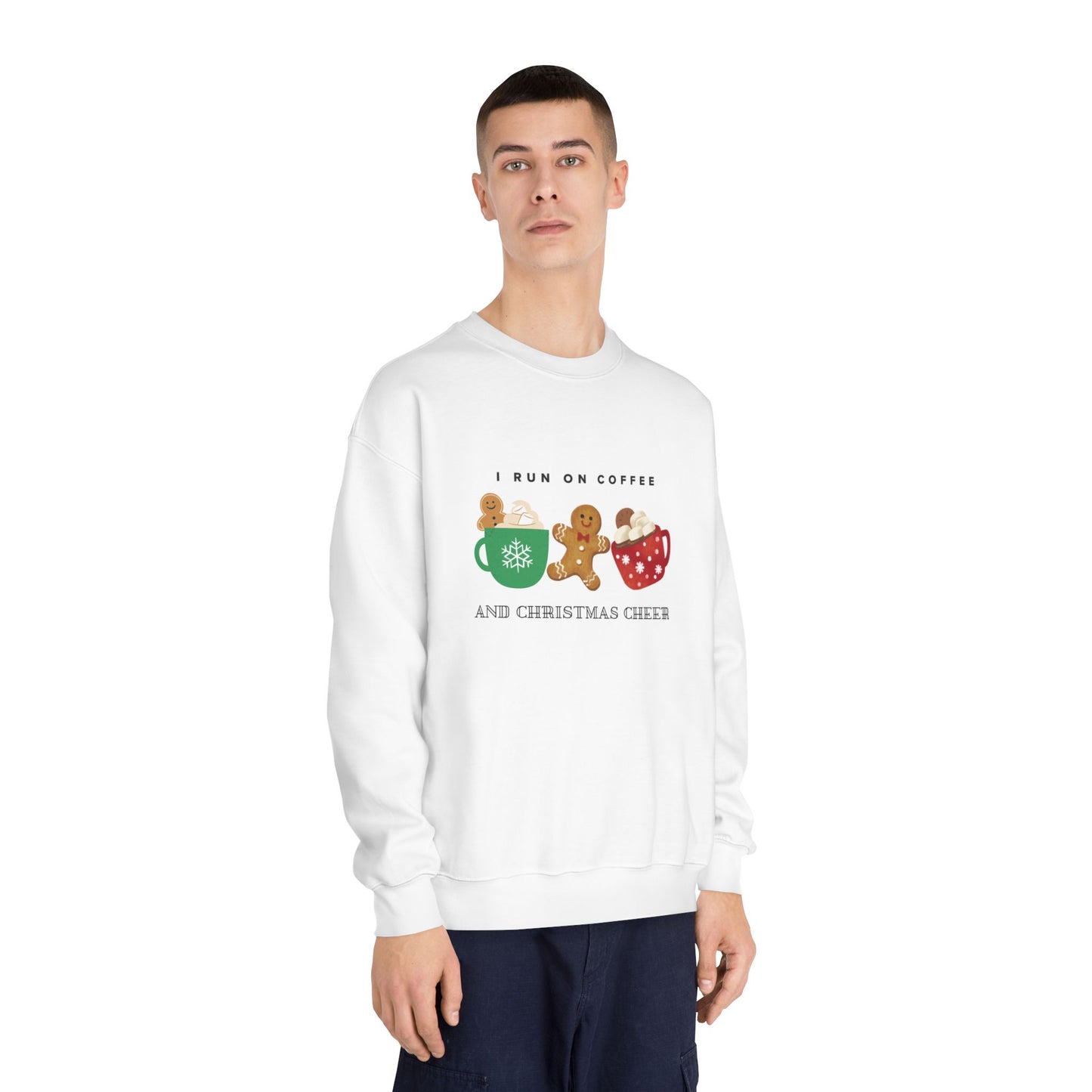 Holiday Cheer Sweatshirt - Coffee and Christmas Cheer