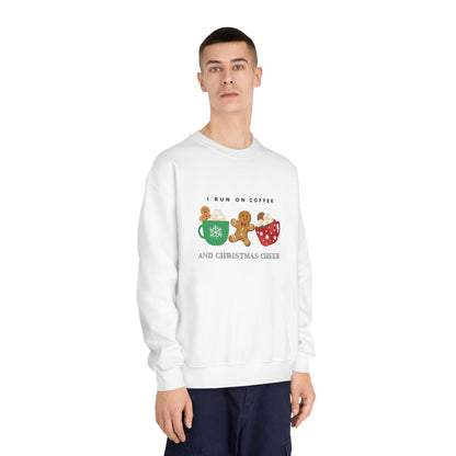 Holiday Cheer Sweatshirt - Coffee and Christmas Cheer
